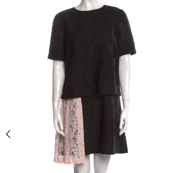 MSGM lace shift dress NWT